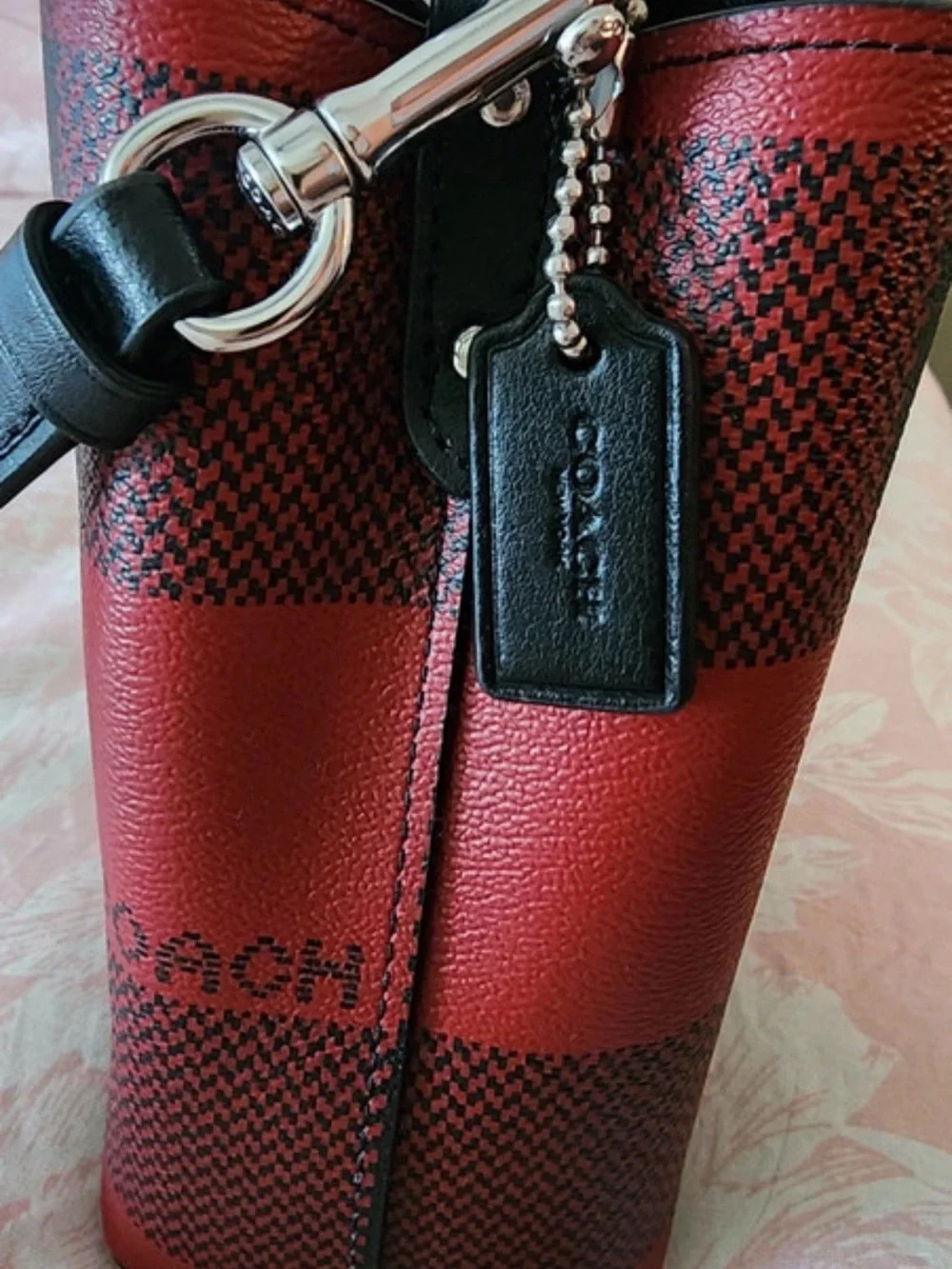 Coach crossbody red